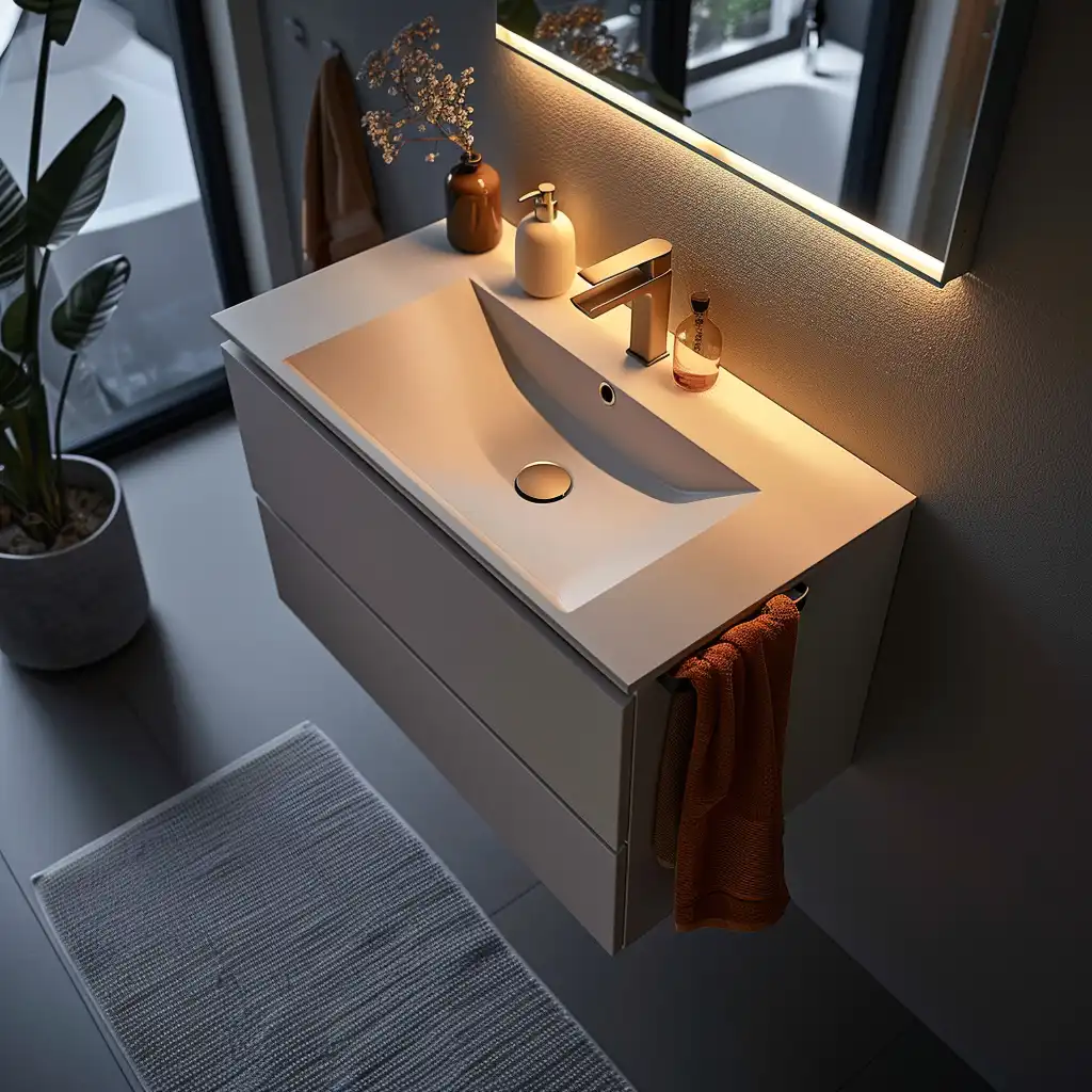 Hoe een wastafelmeubel je badkamer kan transformeren